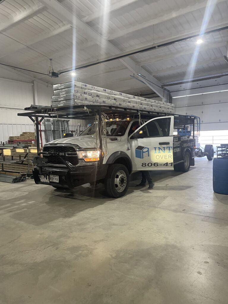 Integrity Overhead Doors truck ready to complete garage door repair