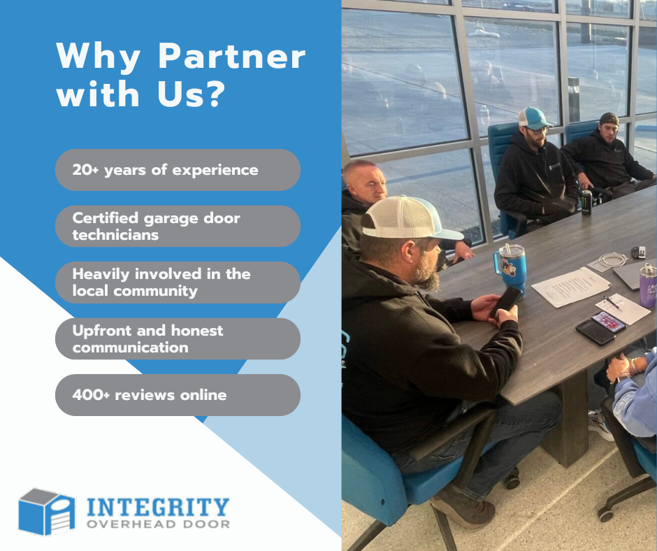 Chose Integrity Overhead Door for Garage Door Repair Near You in Amarillo, TX